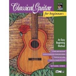 Classical Guitar for Beginners. Bk/ECD - Nathaniel Gunod
