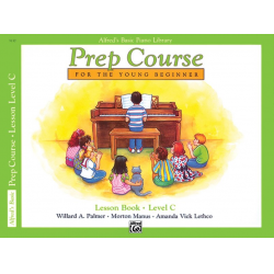 Alfred Prep Course Lesson Book Level C - Willard A. Palmer