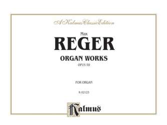 Organ Works op.59 - Max Reger
