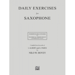 Daily Exercises : for saxophone - Nilo W. Hovey