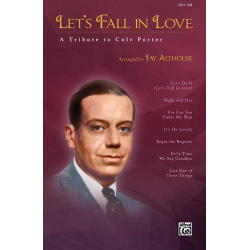 Lets Fall In Love SATB - Cole Albert Porter
