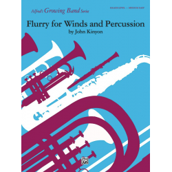 Flurry for Winds and Percussion (c/band) - John Kinyon