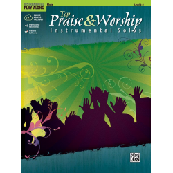 Top Praise & Worship Solos Fl BK CD