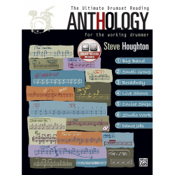 Ultimate Drumset Reading Anthology Bk/CD - Steve Houghton
