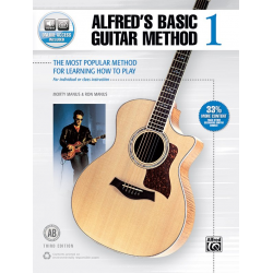 Alfred Basic Guitar 1 Ed 3 (with V/C) - Morton Manus