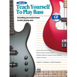 Teach Yourself to Play Bass. Book and CD - Morton Manus