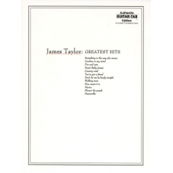 James Taylor : Greatest Hits - James Siebert Taylor
