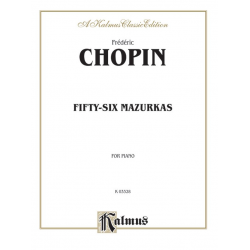 56 Mazurkas : for piano solo - Frédéric Chopin