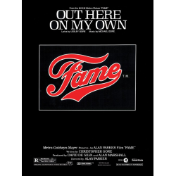 Out Here On My Own (Fame) (PVG single) - Michael Gore