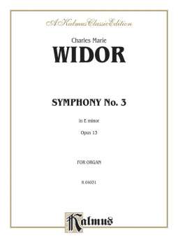 Symphony e minor no.3 op.13  :