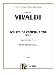 Sonate da camera a tre op.1 vol.2 (nos.7-12) : - Antonio Vivaldi