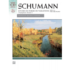 Symphonic Etudes Op.13 (with CD) - Robert Schumann