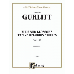 Buds and Blossoms op.107 : for piano - Cornelius Gurlitt