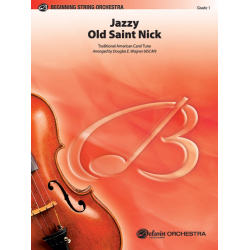 Jazzy Old Saint Nick (string orchestra) - American Folk Song / Arr. Douglas E. Wagner
