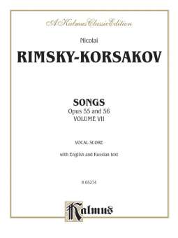 Songs op.55 and 56 vol.7 :