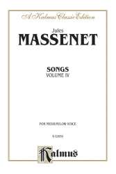 Songs vol.4 : - Jules Massenet