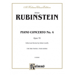 Concerto no.4 op.70 for - Anton Rubinstein