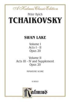 Swan Lake op.20 : miniature score