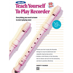 Teach Yourself to Play Recorder. Book/CD - Morton Manus