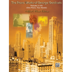 Preludes : for piano 4 hands - George Gershwin