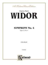 Symphony no.4 op.13,4 : for organ - Charles-Marie Widor