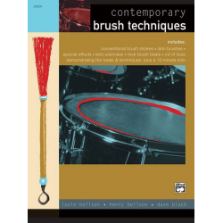 Contemporary Brush Techniques (+CD) - Louie Bellson