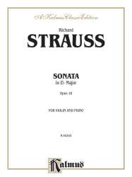 Sonata e flat major op.18 : - Richard Strauss