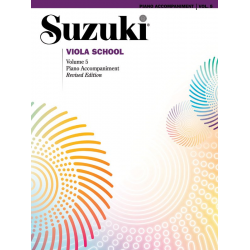 Suzuki Viola School Vol 5 Piano Acc Rev - Shinichi Suzuki