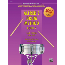 ALFRED'S DRUM METHOD. BK 2 BK & DVD - Sandy Feldstein