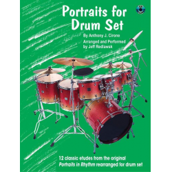 Portraits for Drum Set (+CD) : - Anthony J. Cirone