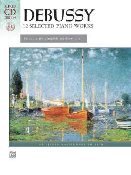 Debussy 12 Selected Works Bk&Cd