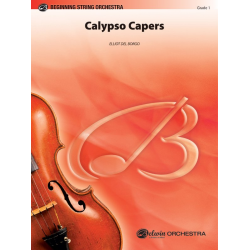 Calypso Capers : for string orchestra - Elliot Del Borgo