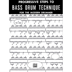 Progressive Steps to Bass Drum Technique - Ted Reed