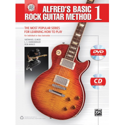 Alfreds Basic Rock Gtr 1 (with CD/DVD) - Nathaniel Gunod