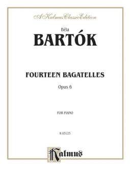 14 Bagatelles op.6 : for piano