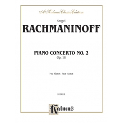 Concerto no.2 op.18 : for 2 pianos - Sergei Rachmaninov (Rachmaninoff)
