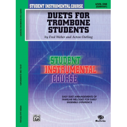 Student Instrumental Course: Duets for Trombone Students, Level I - Fred Weber / Arr. Acton Ostling