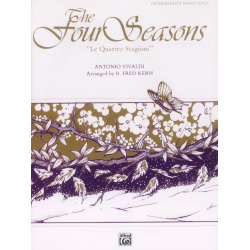 The four Seasons : for piano solo - Antonio Vivaldi