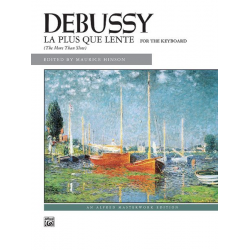La plus que lente - Claude Achille Debussy