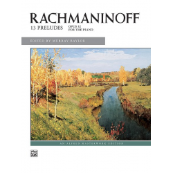 RACHMAN/PRELUDES OP 32-BAYLOR - Sergei Rachmaninov (Rachmaninoff)