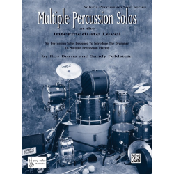 Multiple Percussion Solos (intermediate) - Roy Burns