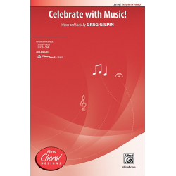 Celebrate With Music SATB - Greg Gilpin