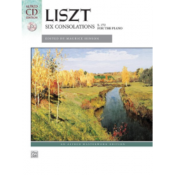 Consolations (with CD) - Franz Liszt