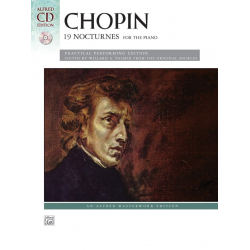 Chopin 19 Nocturnes (with CD) - Frédéric Chopin