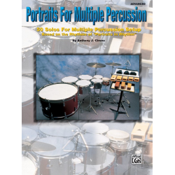 Portraits for multiple percussion : - Anthony J. Cirone