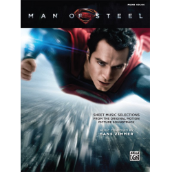 Man Of Steel Movie Selections Piano solo - Hans Zimmer
