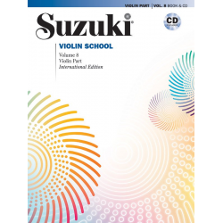 Suzuki Violin School Vol 8 Rev (with CD) - Shinichi Suzuki