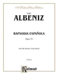 Rapsodia espanola op.70 for Piano and Orchestra : - Isaac Albéniz
