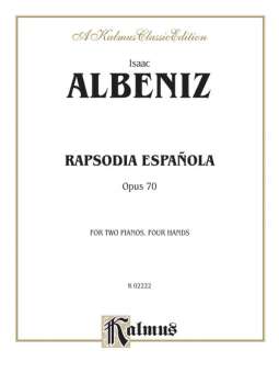 Rapsodia espanola op.70 for Piano and Orchestra :