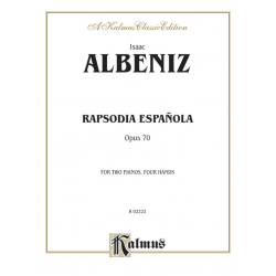 Rapsodia espanola op.70 for Piano and Orchestra : - Isaac Albéniz